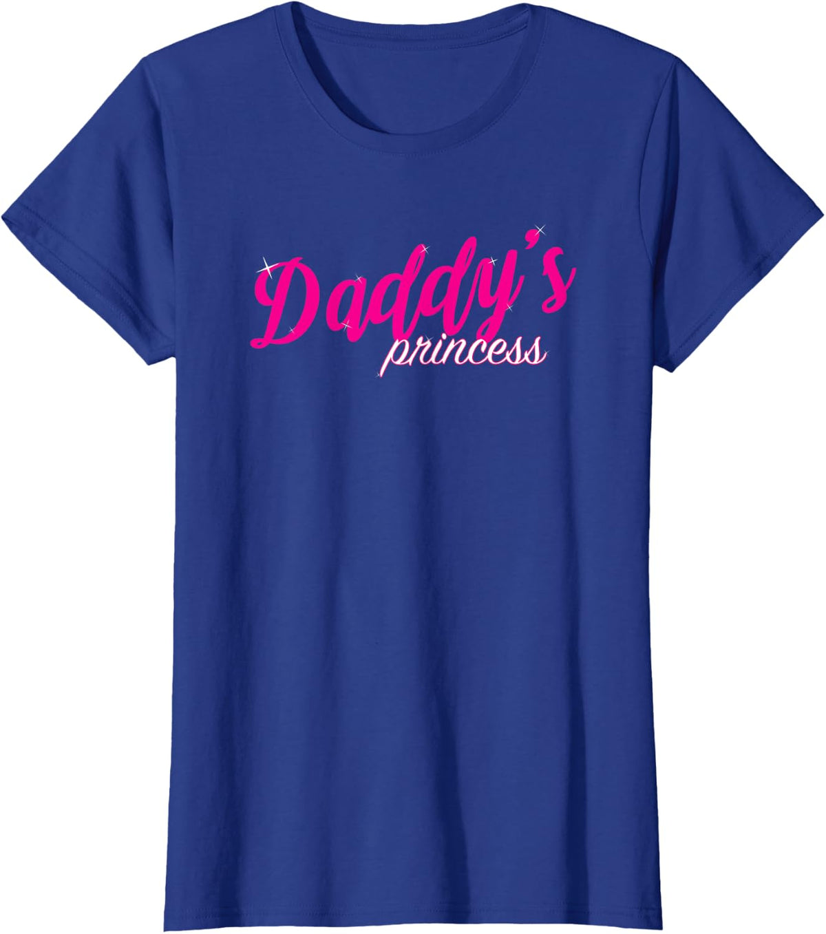 Daddy's Princess T-Shirt - DDLG Gift T-Shirt - Royal Blue