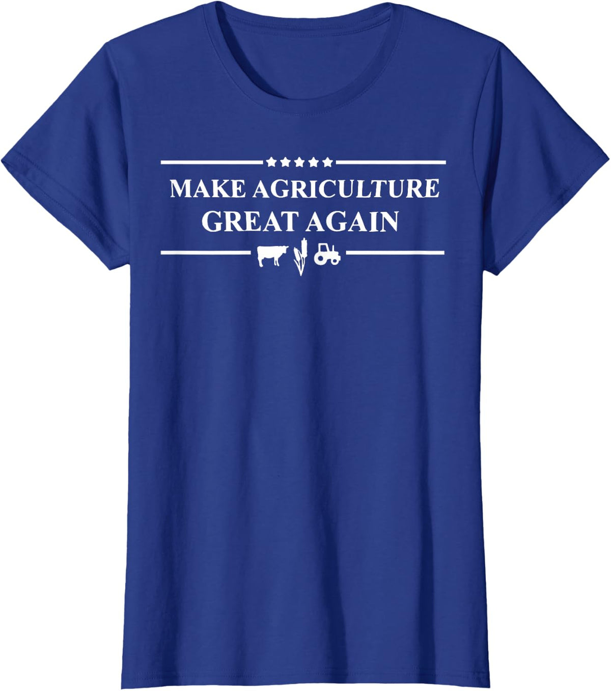 Make Agriculture Great Again T-Shirt - Royal Blue