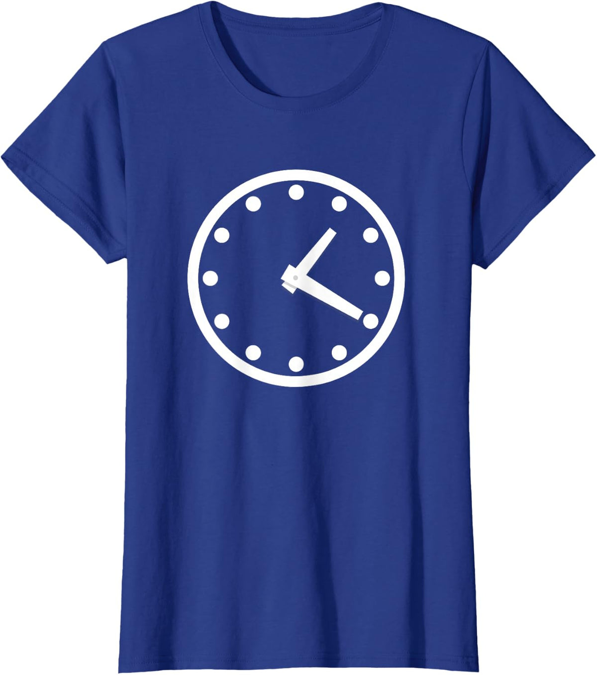 Wrigleyville Friday 1 20 Scoreboard Clock Face T-Shirt - Royal Blue