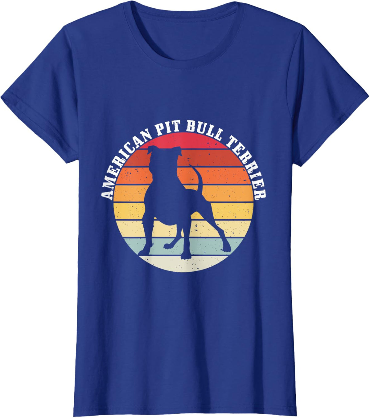 American Pitbull Terrier Apparel T-Shirt - Royal Blue