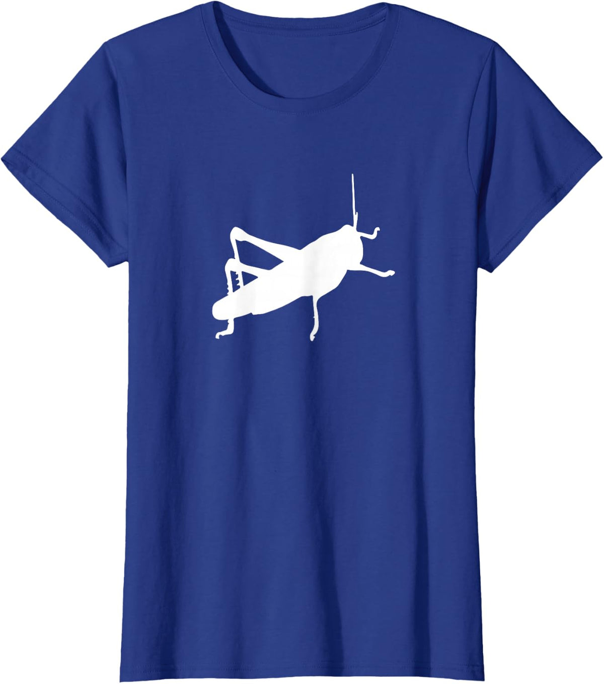 Grasshopper Cricket - Insect Bug Cute Funny T-Shirt - Royal Blue