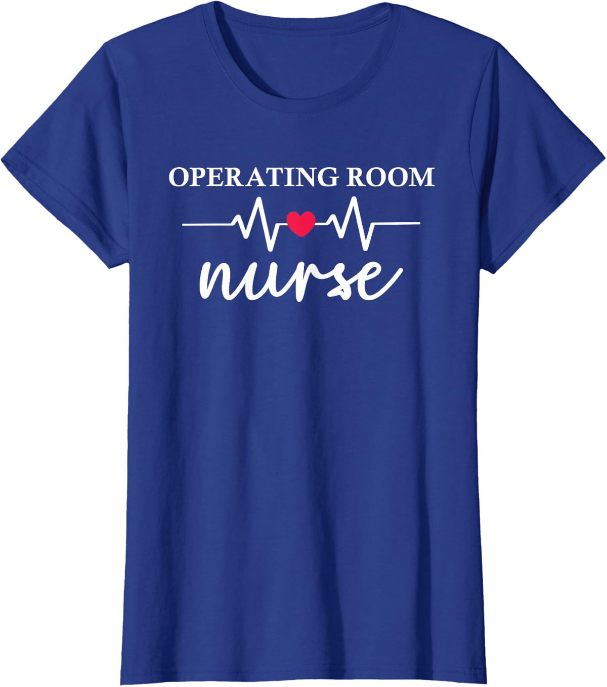 Cute Operating Room Nurse Nurse Print For Nursing Student T-Shirt - Royal Blue