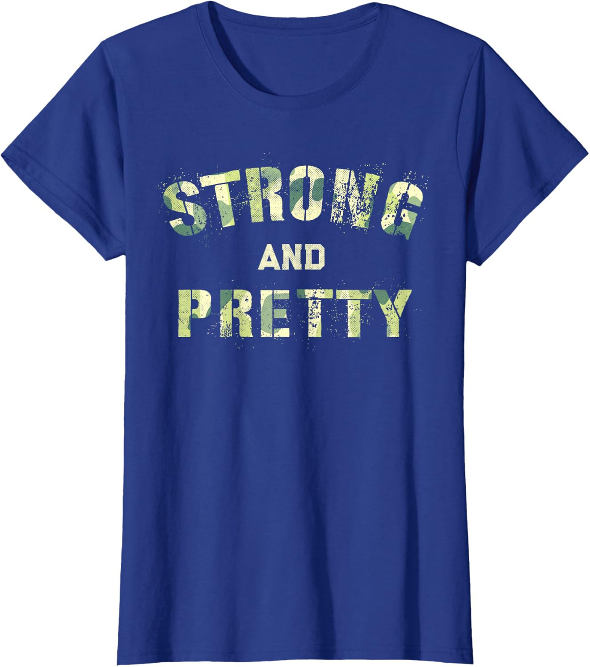 Workout Girls Wellness Fitness Health Trainer Ladies Gym Bro T-Shirt - Royal Blue