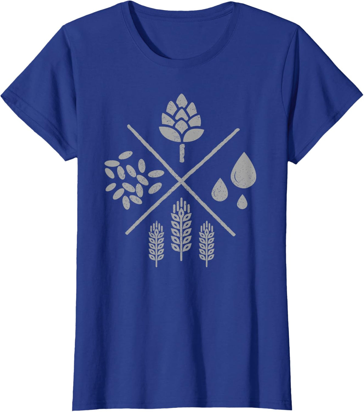 Beer Vintage Craft Beer Brewer Brewer Gift T-Shirt - Royal Blue