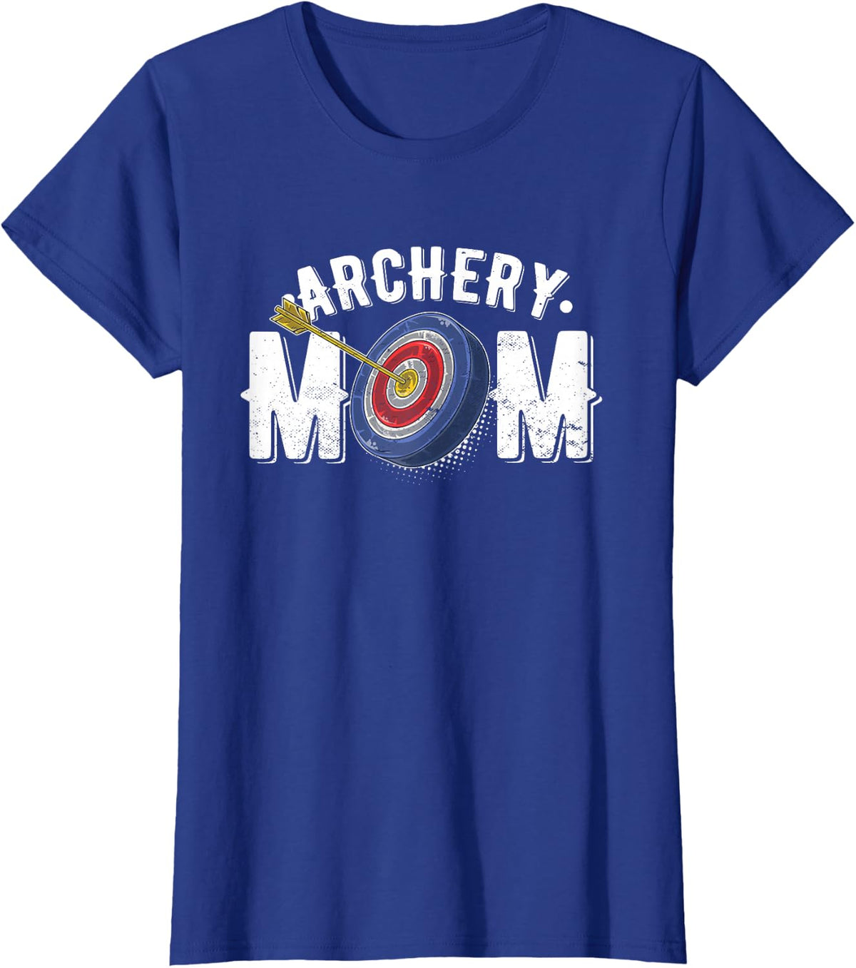 Archery Mom Bow Arrow Shooting Sports Hunter Women T-Shirt - Royal Blue