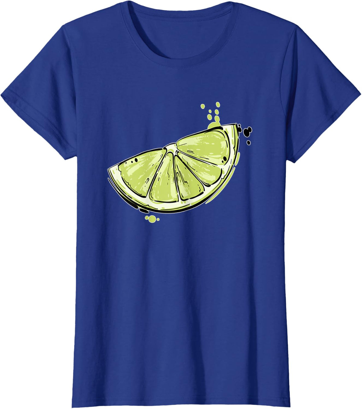 Tequila Lime Salt Halloween Costume Group Matching T-Shirt - Royal Blue