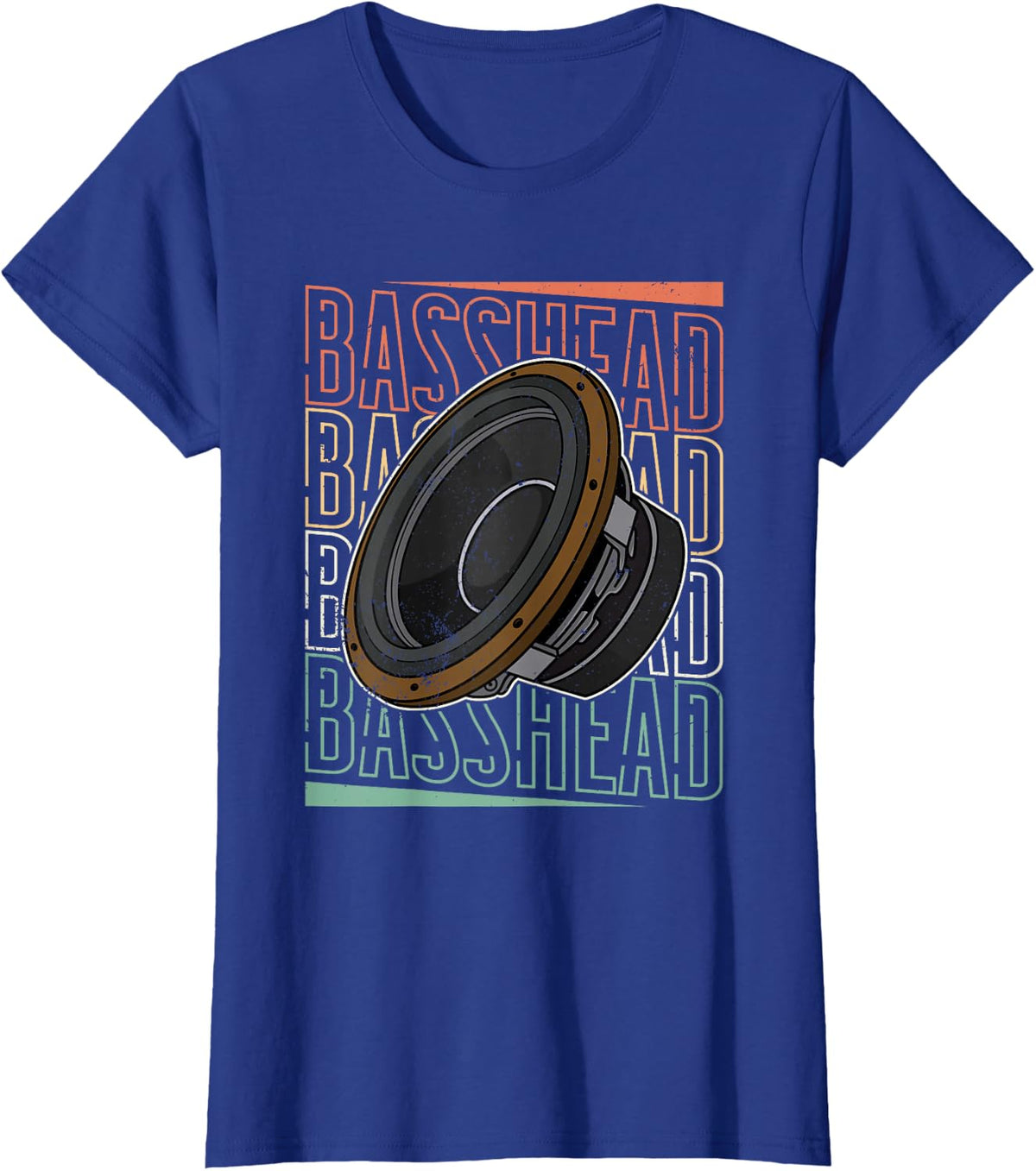 Subwoofer Sound Engineer Audio Synthesizer Music Mixer T-Shirt - Royal Blue