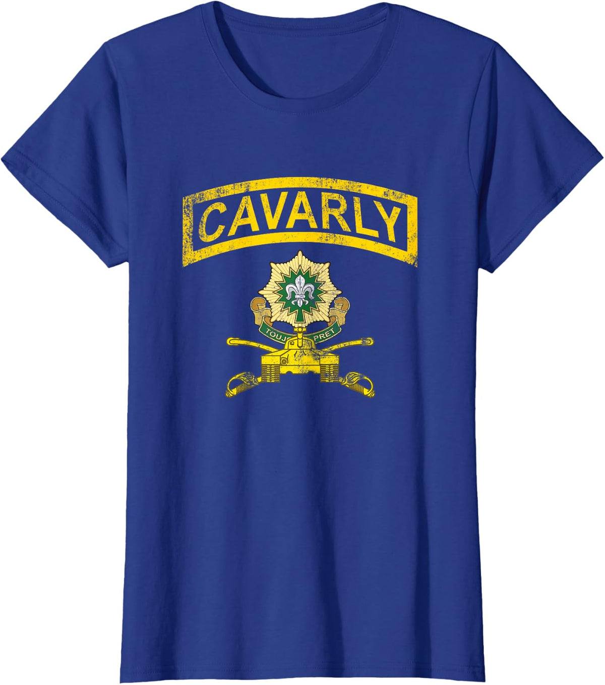 2nd Cavalry Division Veteran T-shirt Patriotic Veterans Day T-Shirt - Royal Blue