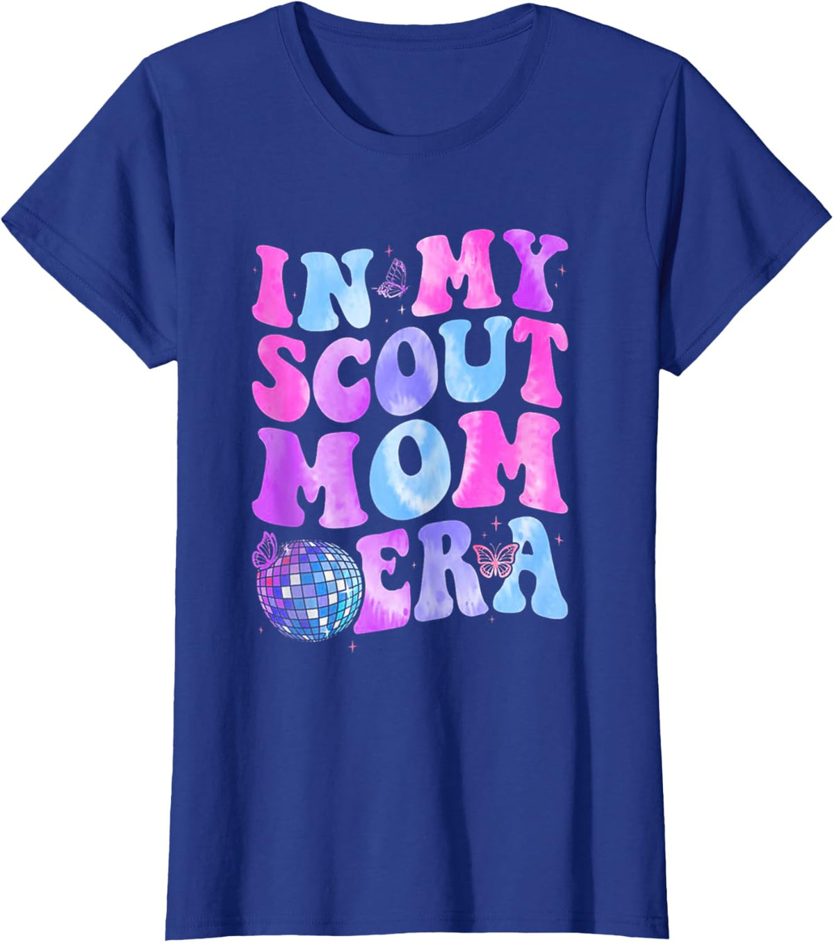 In My Scout Mom Era Mother's Day T-Shirt - Royal Blue