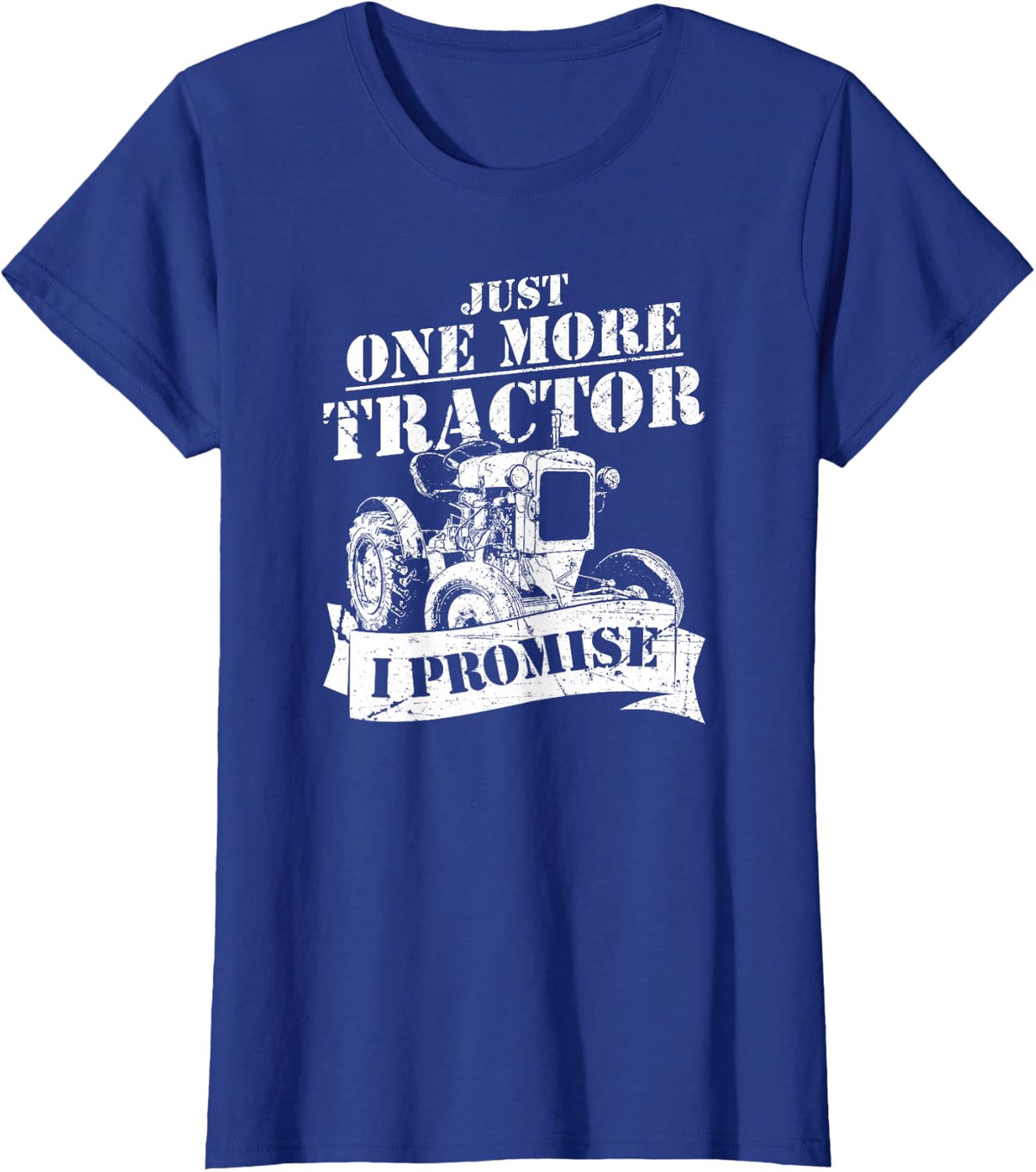 Just one more tractor - Funny farmer T-Shirt - Royal Blue