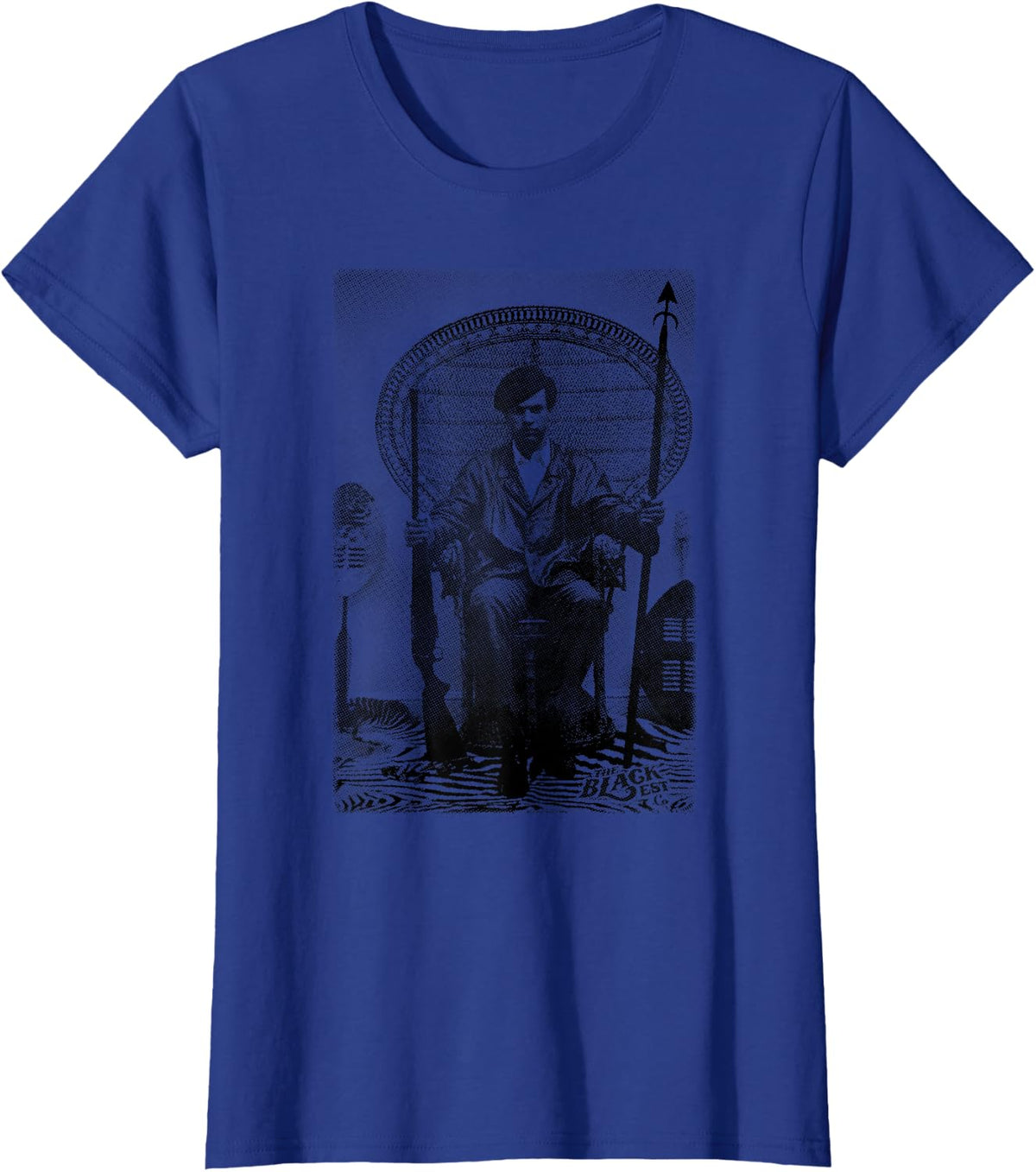 1966 Party Black Owned Business Vintage Black History T-Shirt - Royal Blue