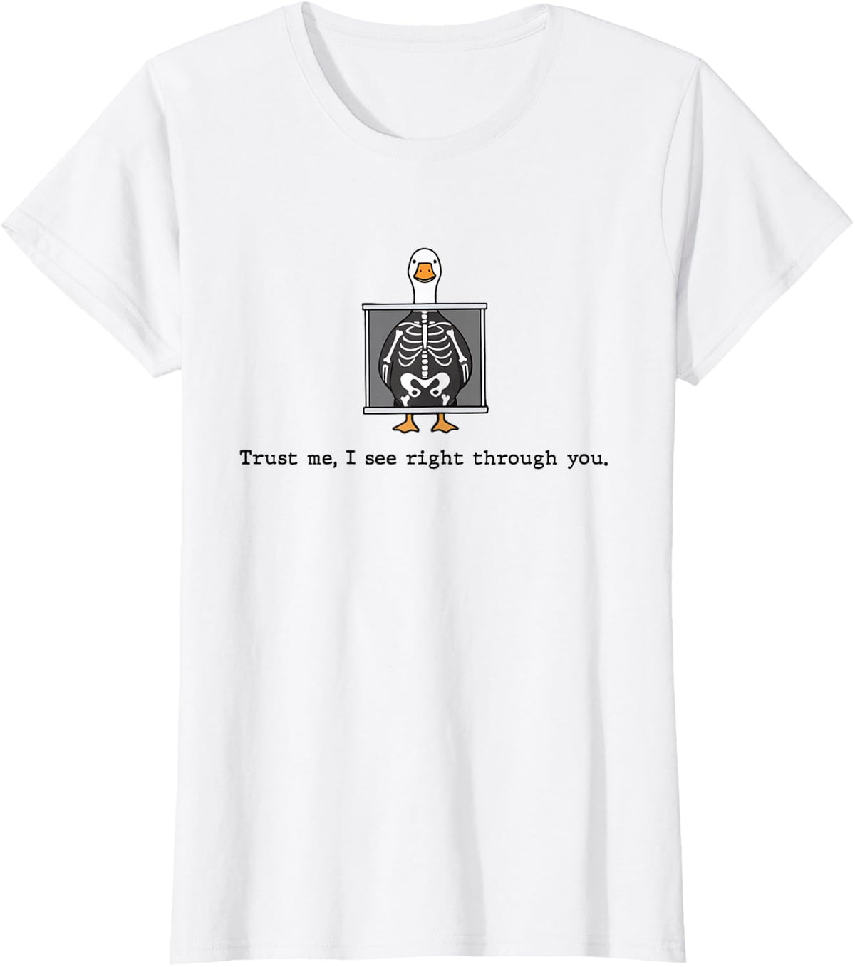 Radiologic Technologist CT MRI Goose Xray Rad Graduation T-Shirt - White