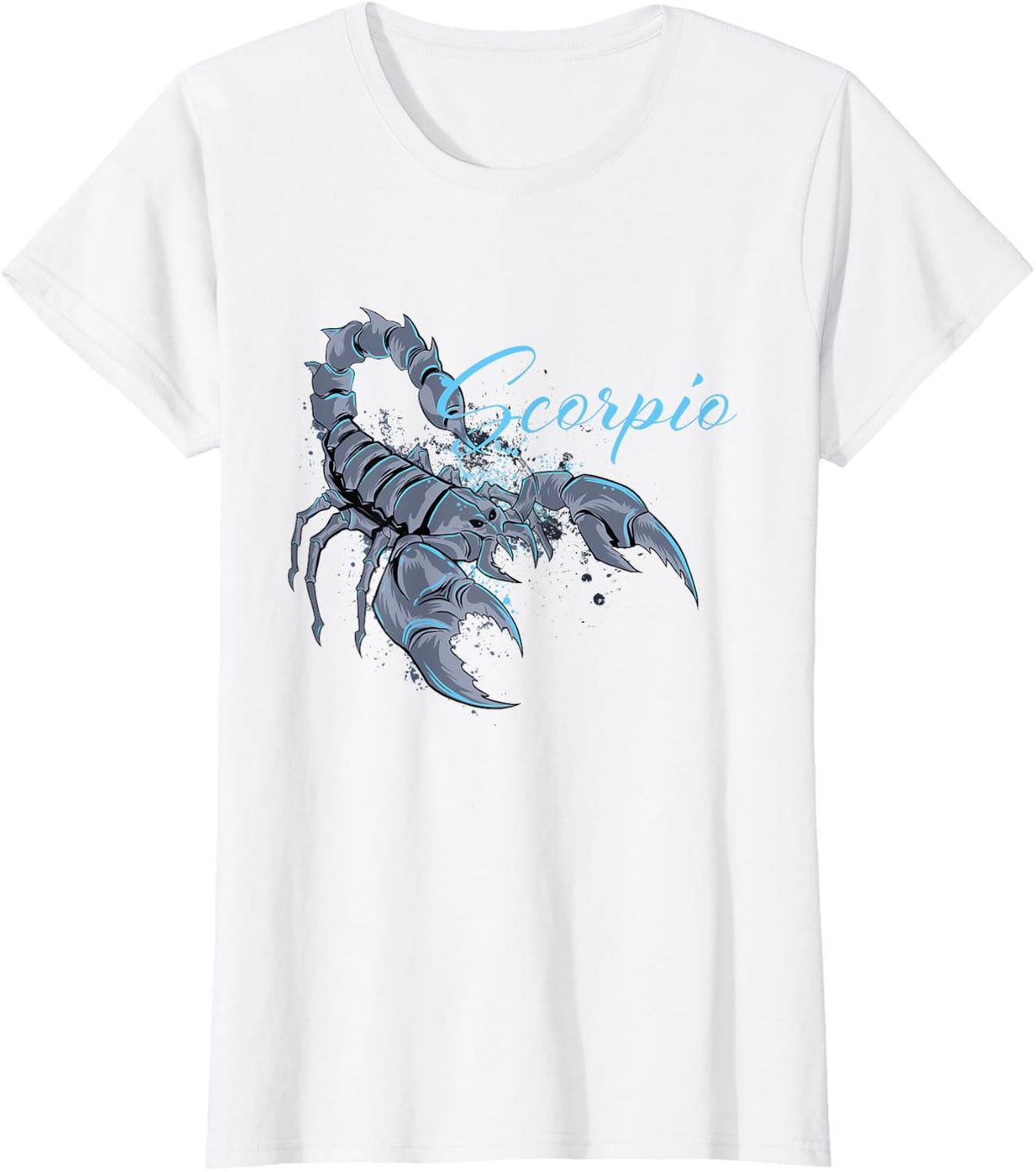 Scorpio Astrology Symbol Horoscope Zodiac Sign Birthday T-Shirt - White