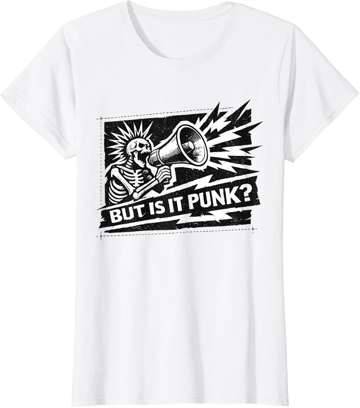 Art Punk Humor T-Shirt - White