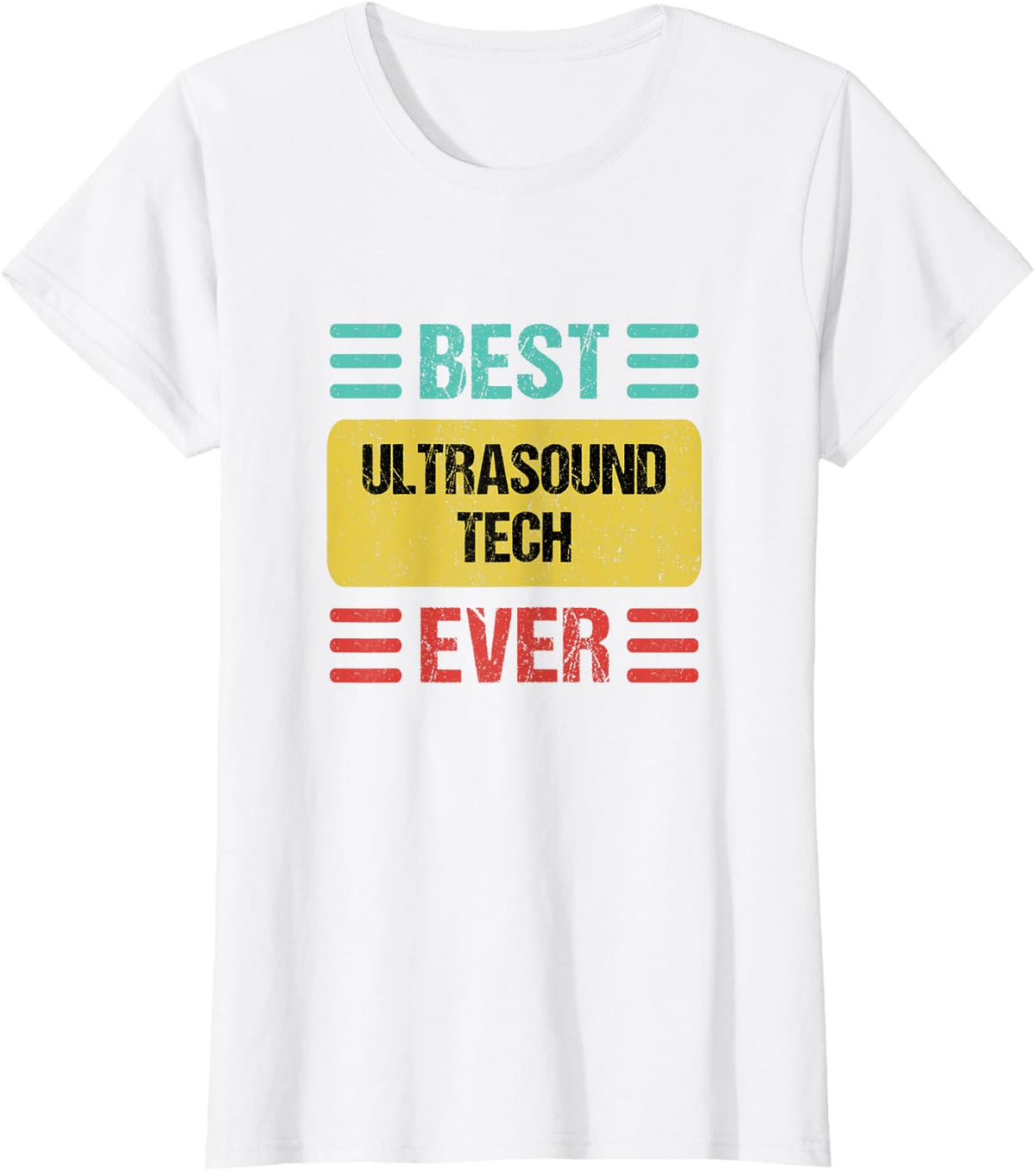 Ultrasound Tech T-Shirt - White