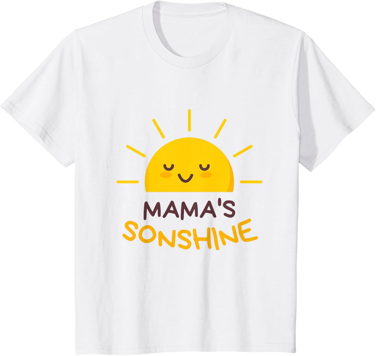 You Are My Sonshine Mommy And Me Toddler Mom Matching Boy T-Shirt - White