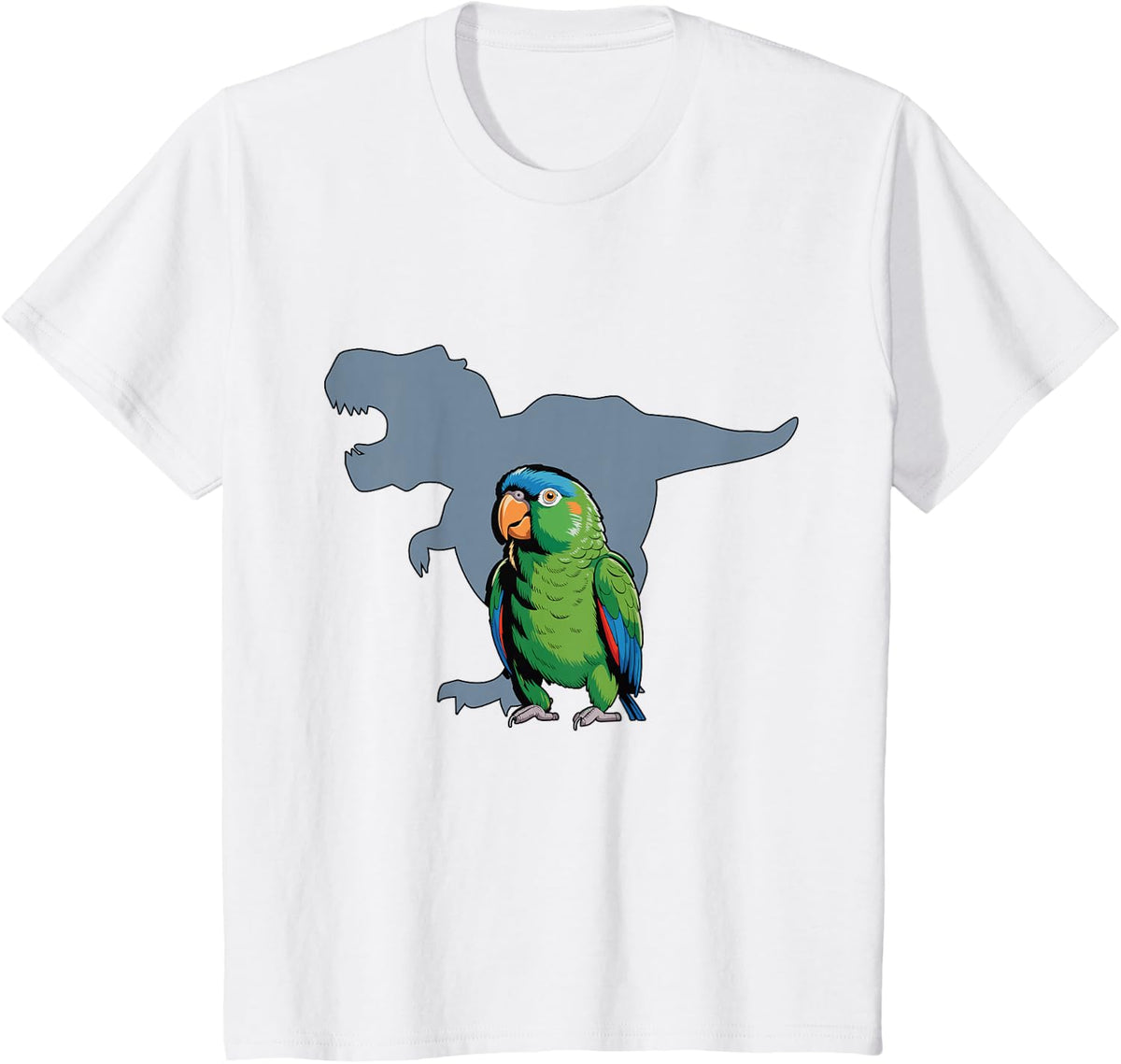 Blue Crowned Conure Bird Owner Blue Crowned Conure T-Shirt - White