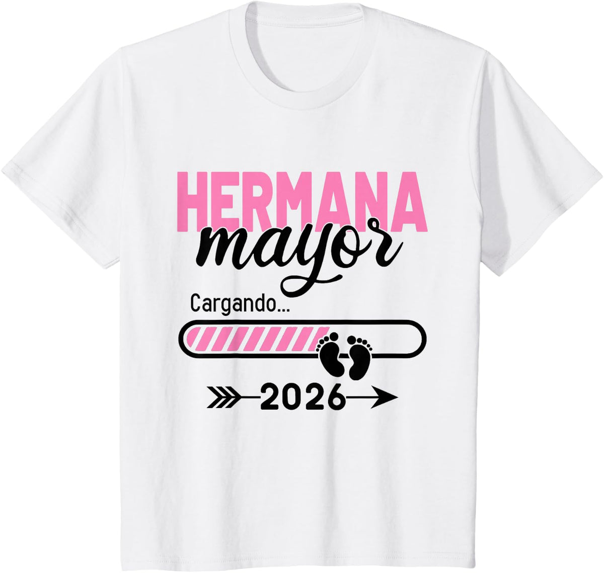 Voy A Ser Una Hermana Mayor 2026, Hermana Mayor 2026 T-Shirt - White