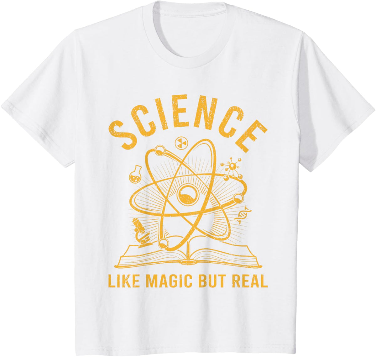 Science Like Magic But Real Teacher STEM Classroom T-Shirt - White