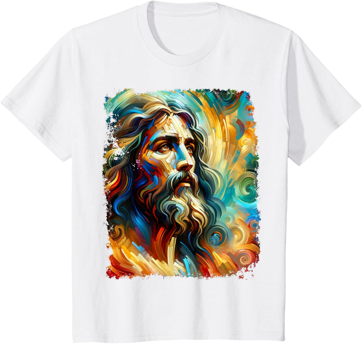 Jesus Christ Pop Art T-Shirt - White