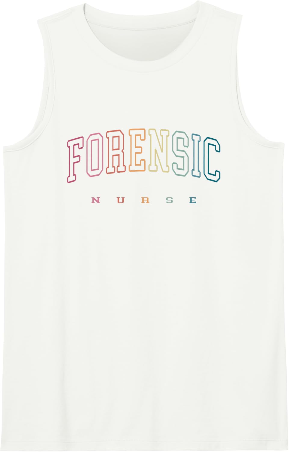 Forensic Nurse Correctional Nurse Practitioner Nurse Day Tank Top - White