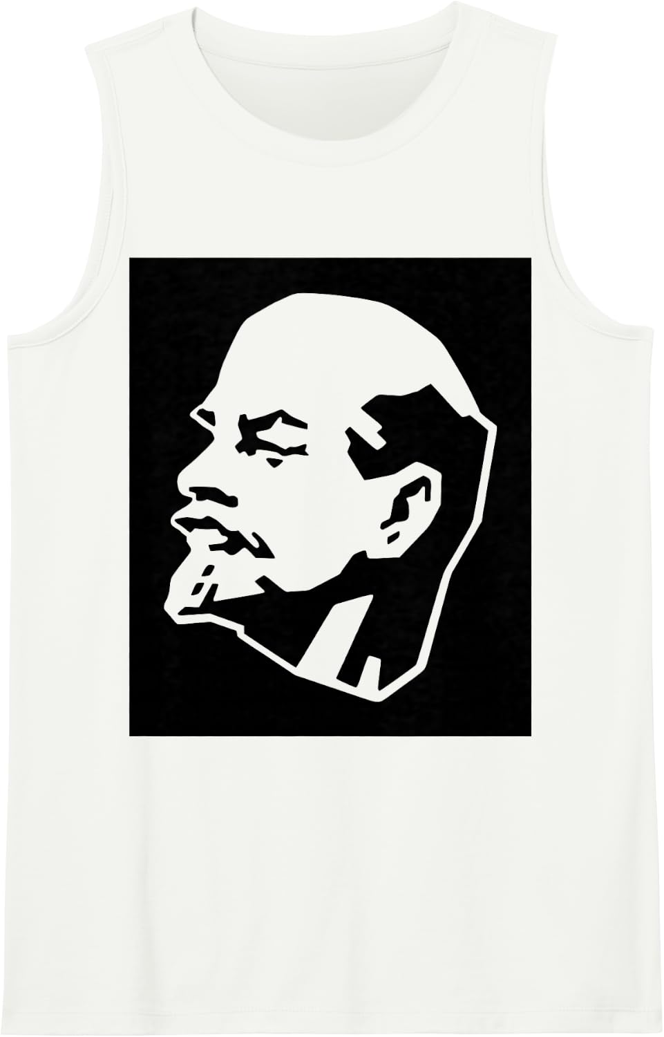 Lenin Communism Communist Socialism USSR Soviet Revolution Tank Top - White