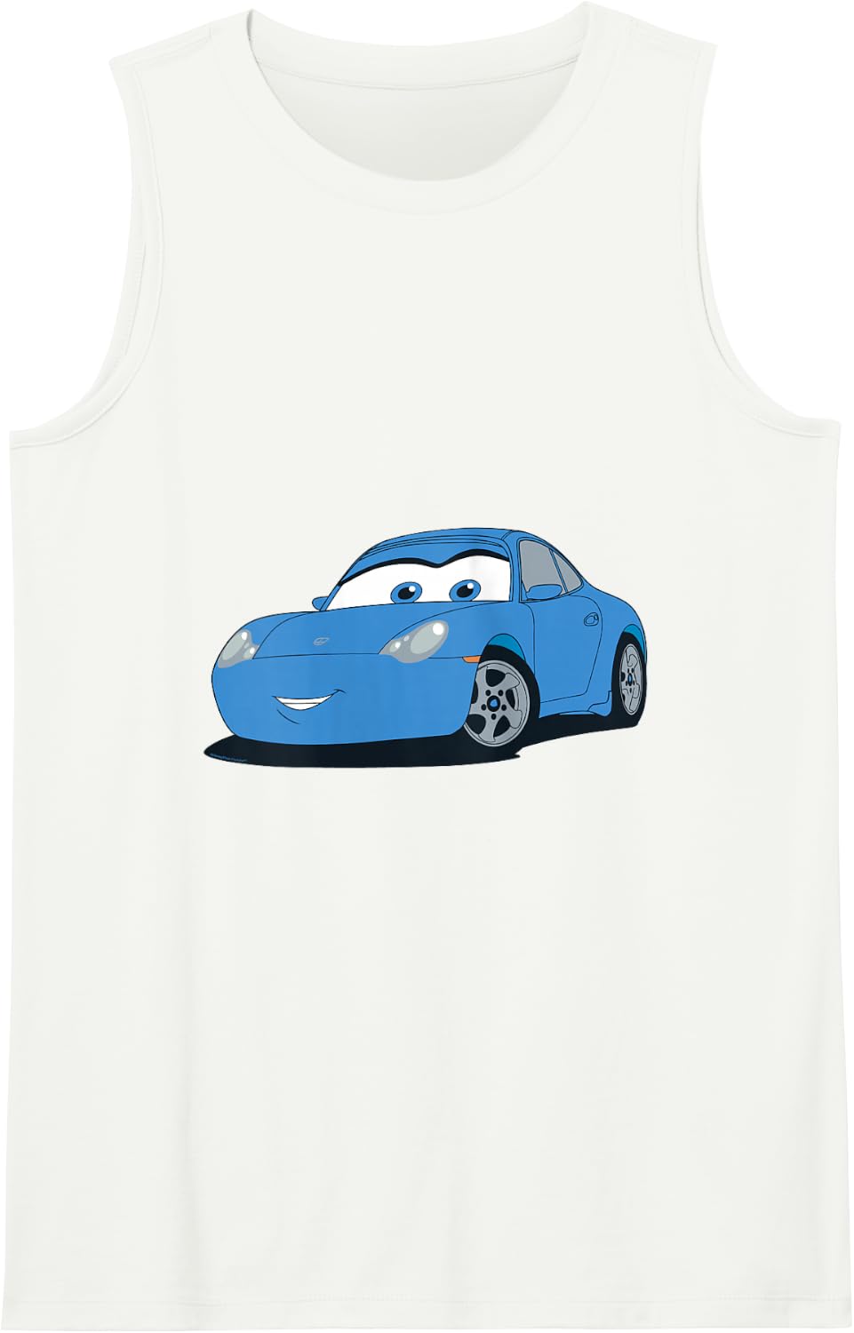 Disney and Pixar's Cars Sally Carrera Big Pic Costume Tank Top - White