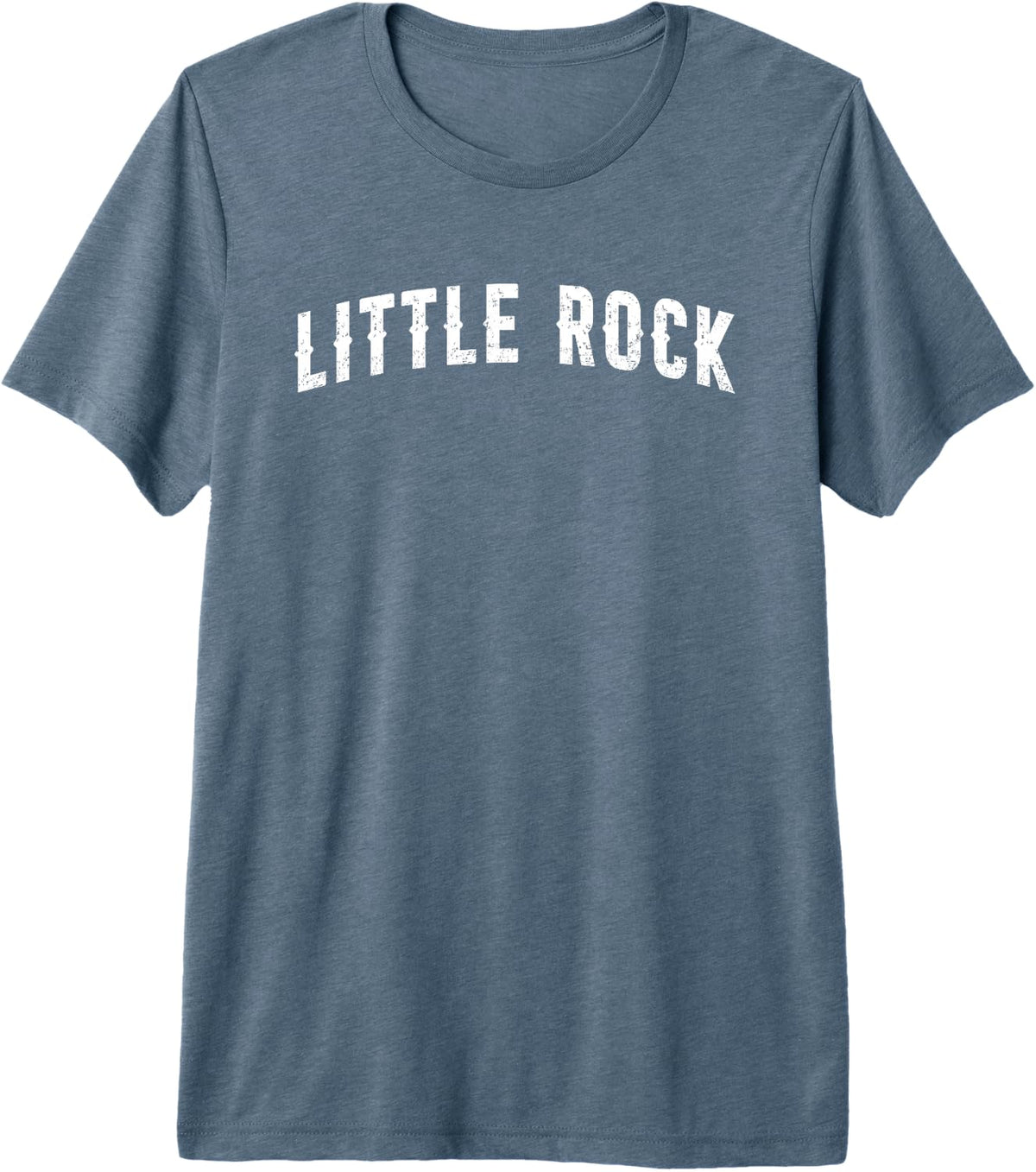 Little Rock Classic Premium Tri-Blend T-Shirt - Slate Grey