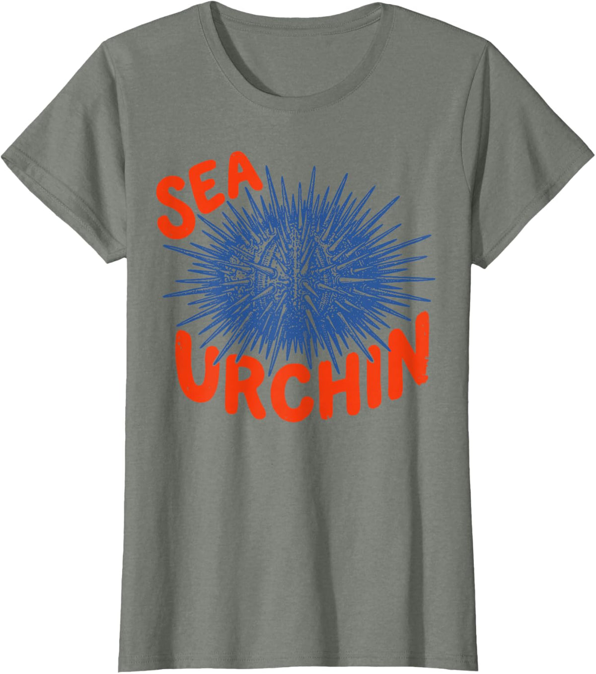 Sea Urchin T-Shirt - Olive Heather