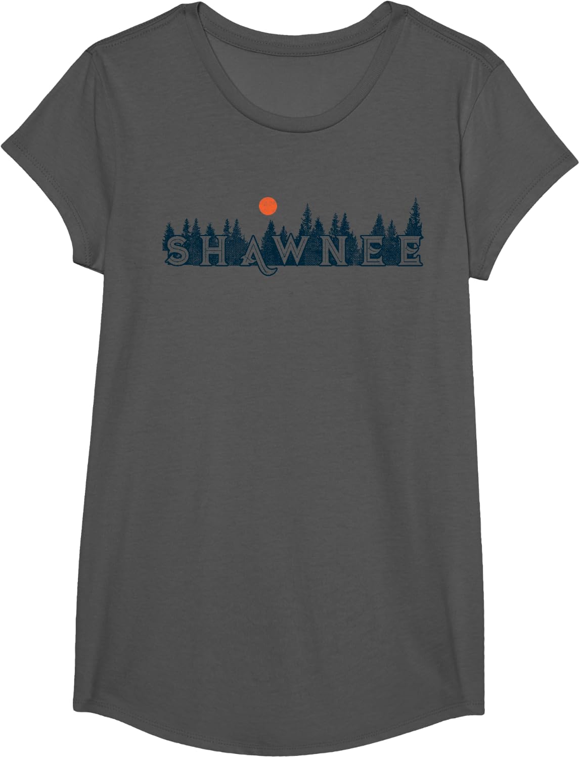 Rock climbing SHAWNEE National Forest Retro Vintage T-Shirt - Girls Asphalt Grey