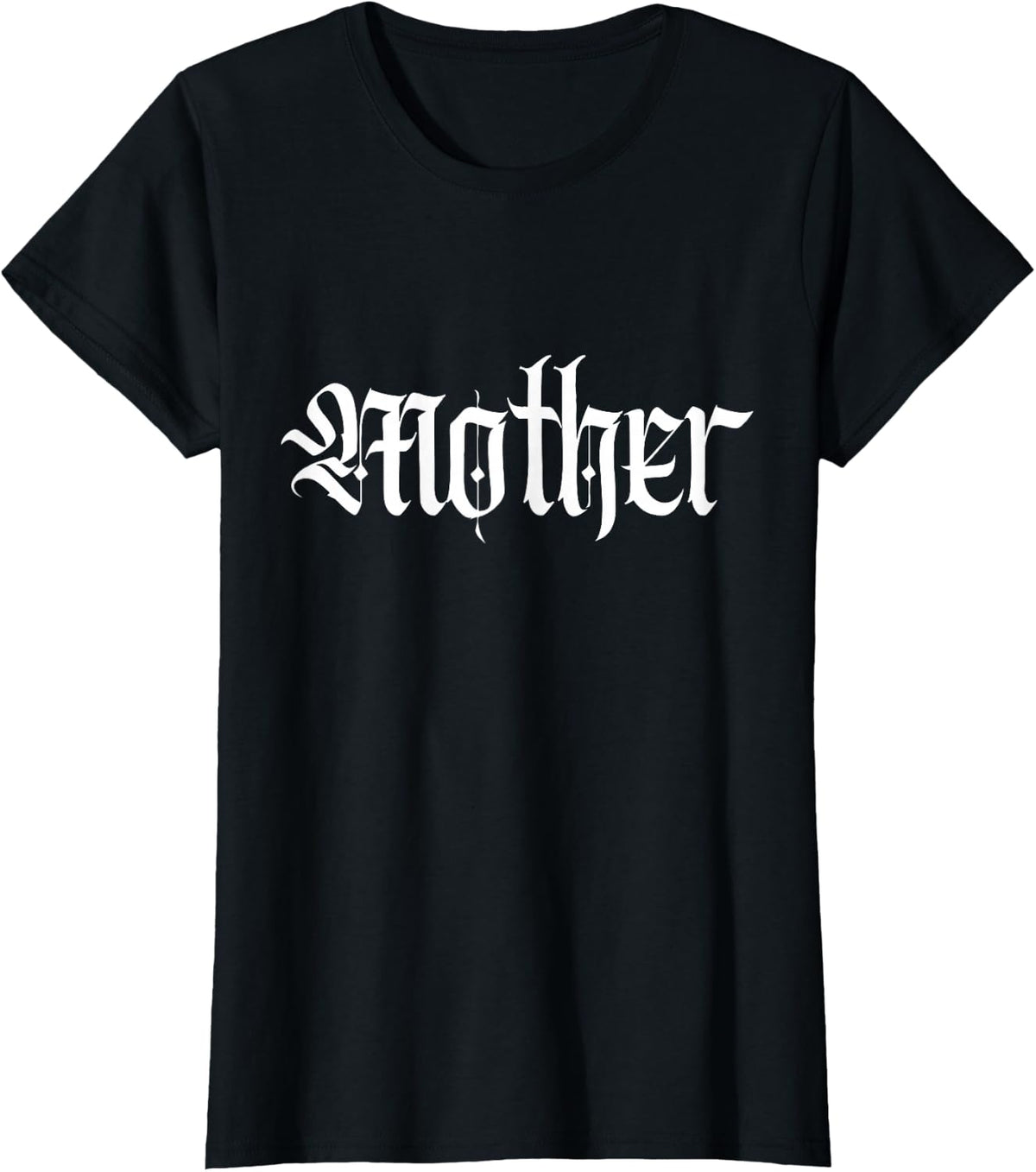 Mother Victorian Vintage Dark Goth Romance Mom Punk Mama T-Shirt - Black