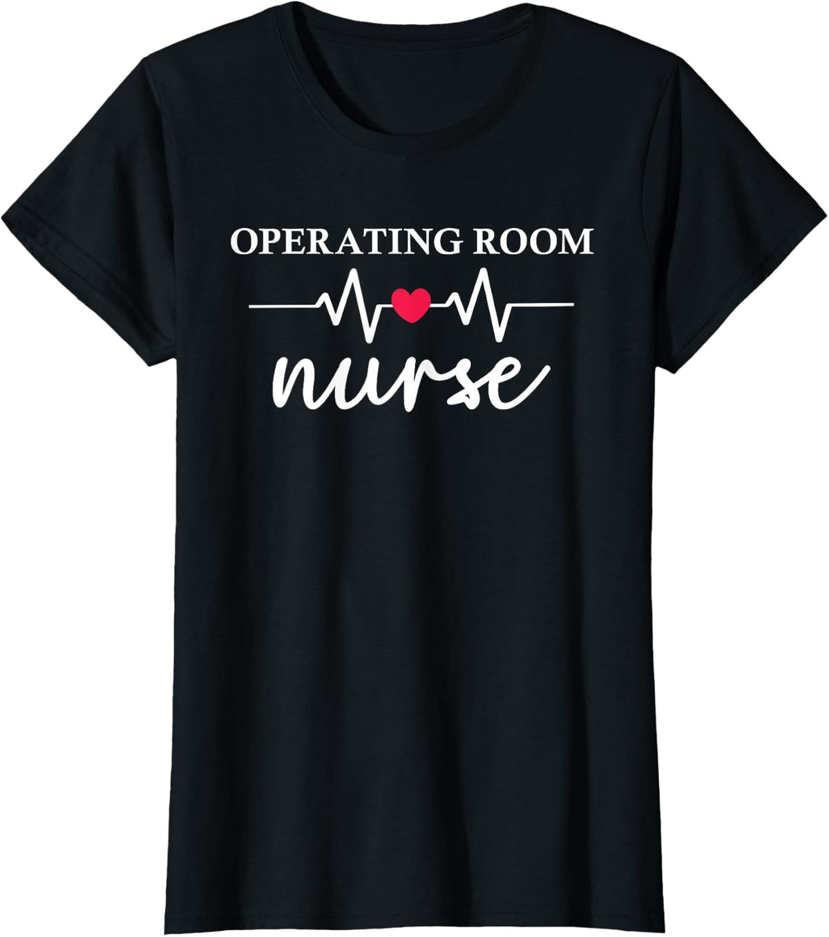 Cute Operating Room Nurse Nurse Print For Nursing Student T-Shirt - Black