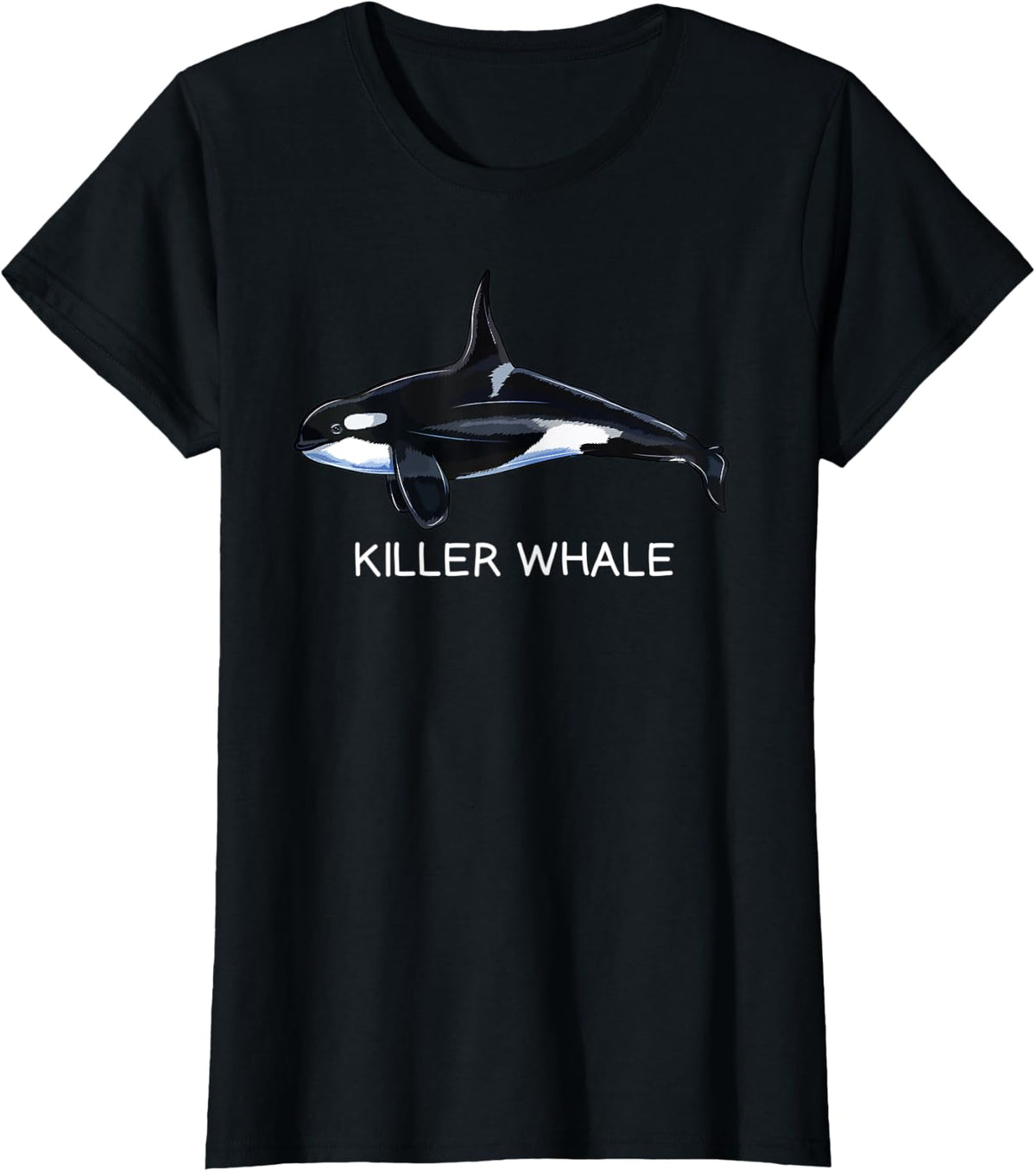 Orca Killer Whale Lover T-Shirt - Black