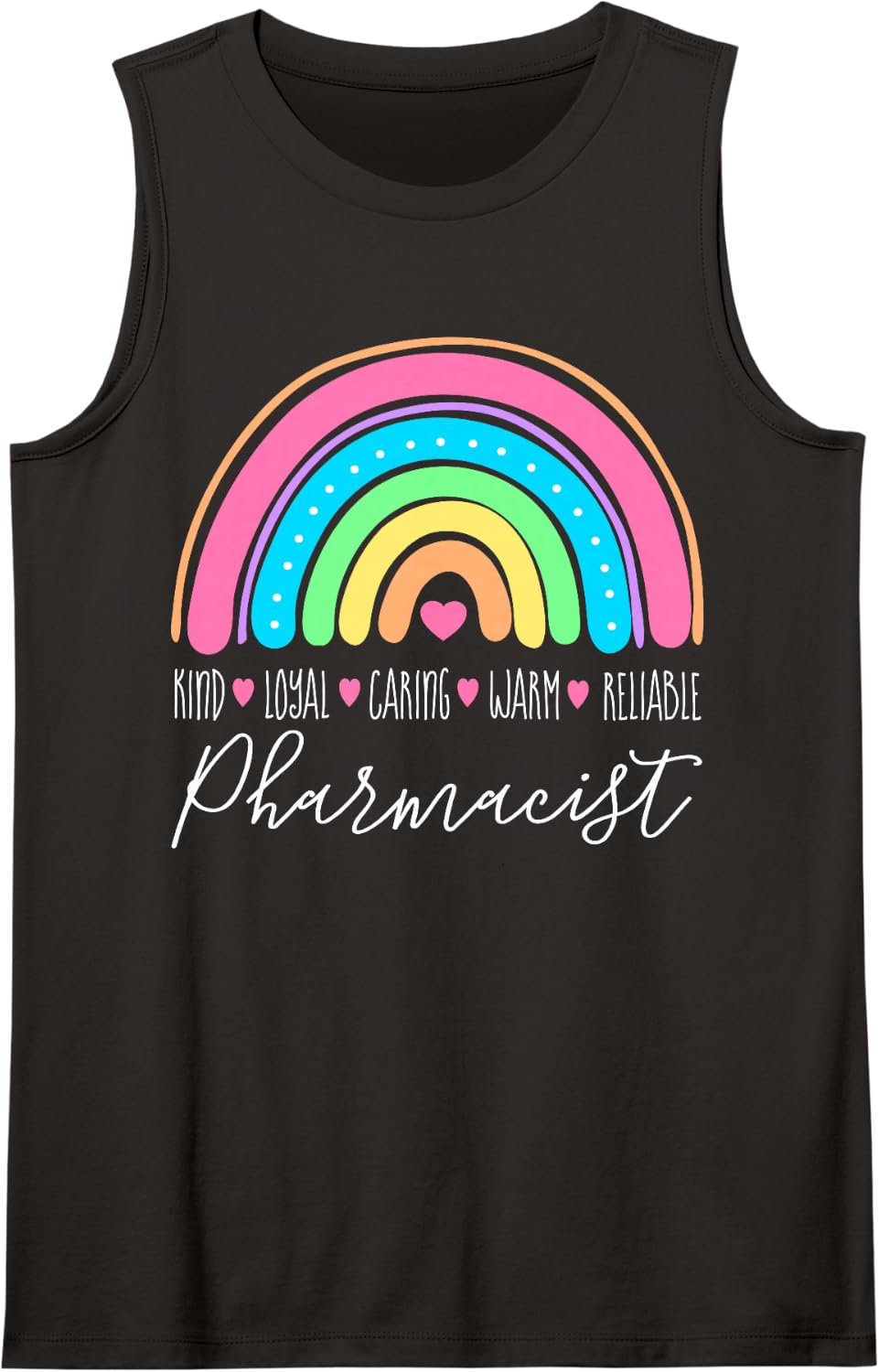 Future Pharmacist Pharmacy Technician Pharmacology Sleeveless Tank Top - Black