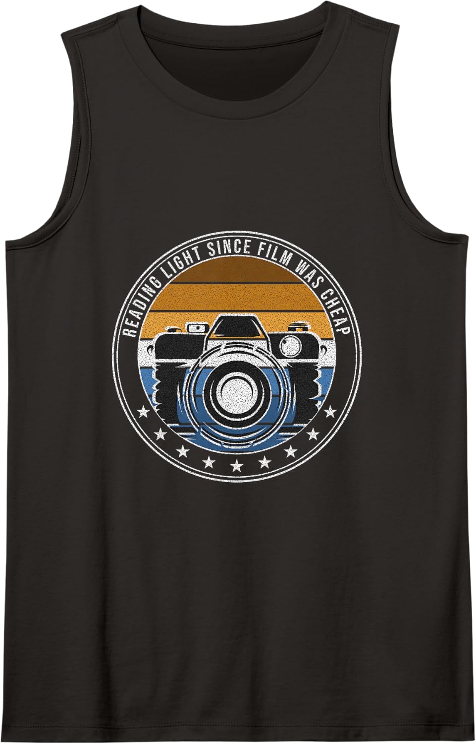 Hobby Photographer - Reading Light Since Film was Cheap Sleeveless Tank Top - Black