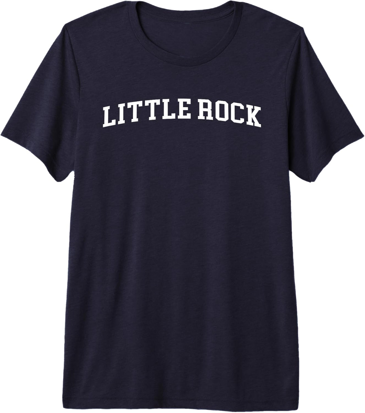 Little Rock Premium Tri-Blend T-Shirt - Navy Blue