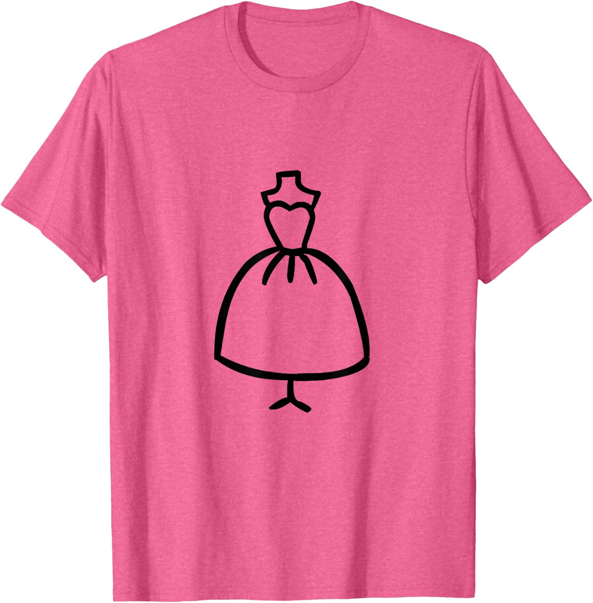 Fashion Designer T-Shirt - Pink Heather