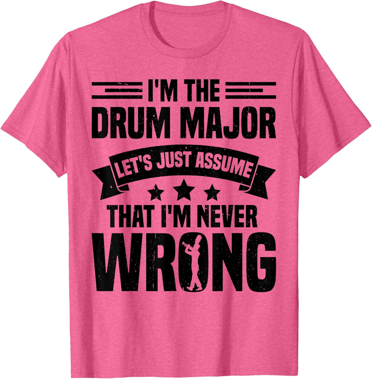 Drum Major Mace White Marching Band Gloves Leather Drum Major T-Shirt - Unisex-Adult, Small, White, Short Sleeve, Modern,