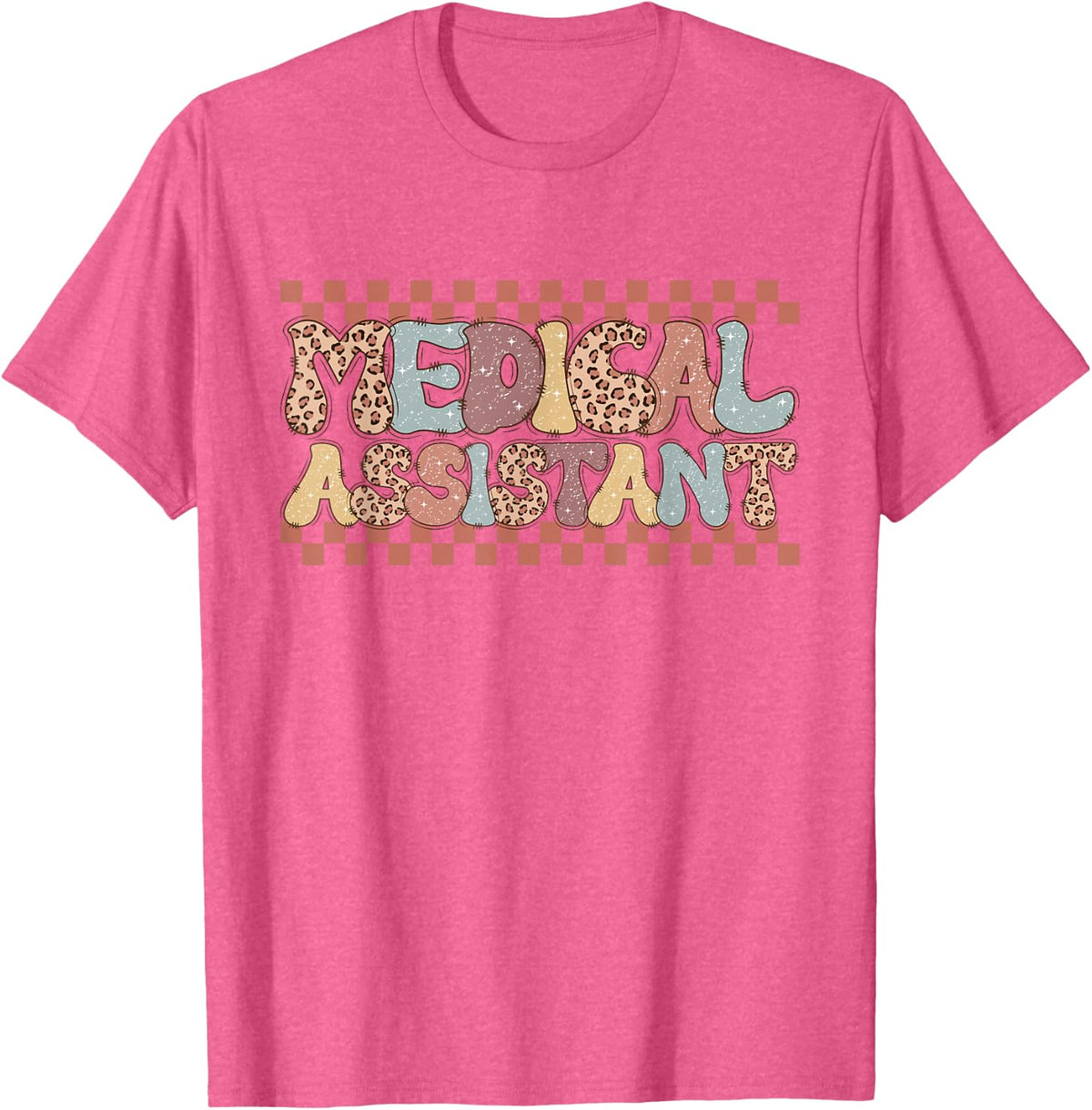 Medical Assistant Nurse Nursing Life Doctor Student T-Shirt - Pink Heather