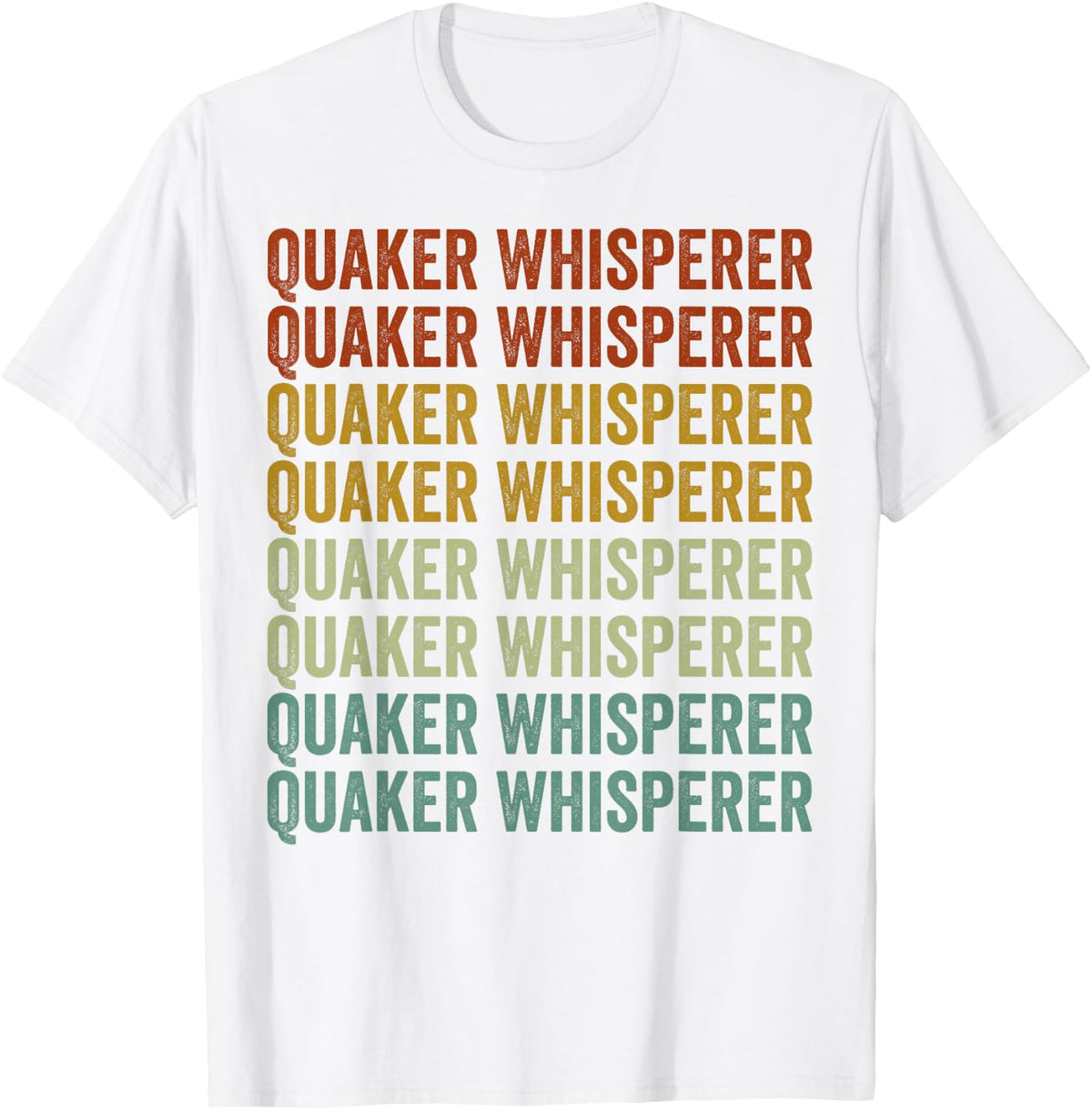 Quaker Whisperer Blue Quaker Quaker Parrot T-Shirt - White