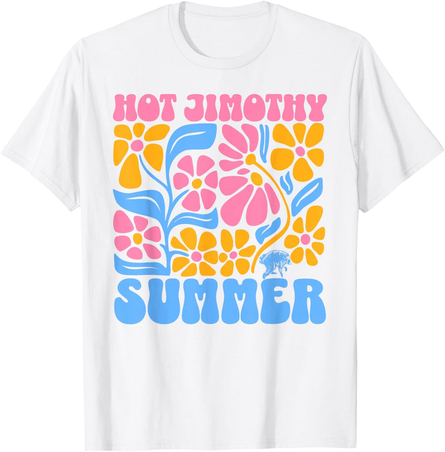 Jimothy Viral Raccoon Meme Shirt Funny HOT JIMOTHY Summer T-Shirt - White