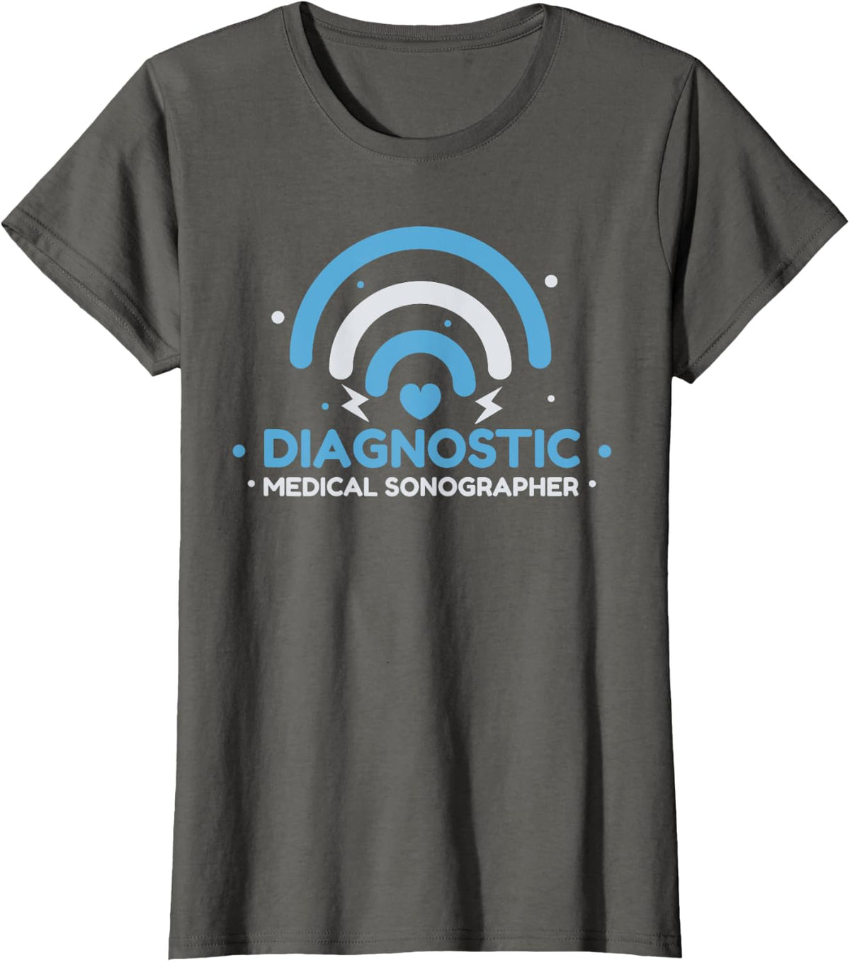 Diagnostic Medical Sonographer T-Shirt - Asphalt Grey