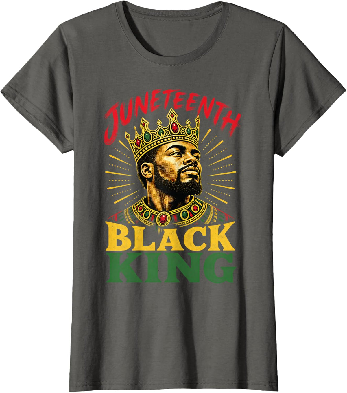 Portrait T-Shirt - Asphalt Grey