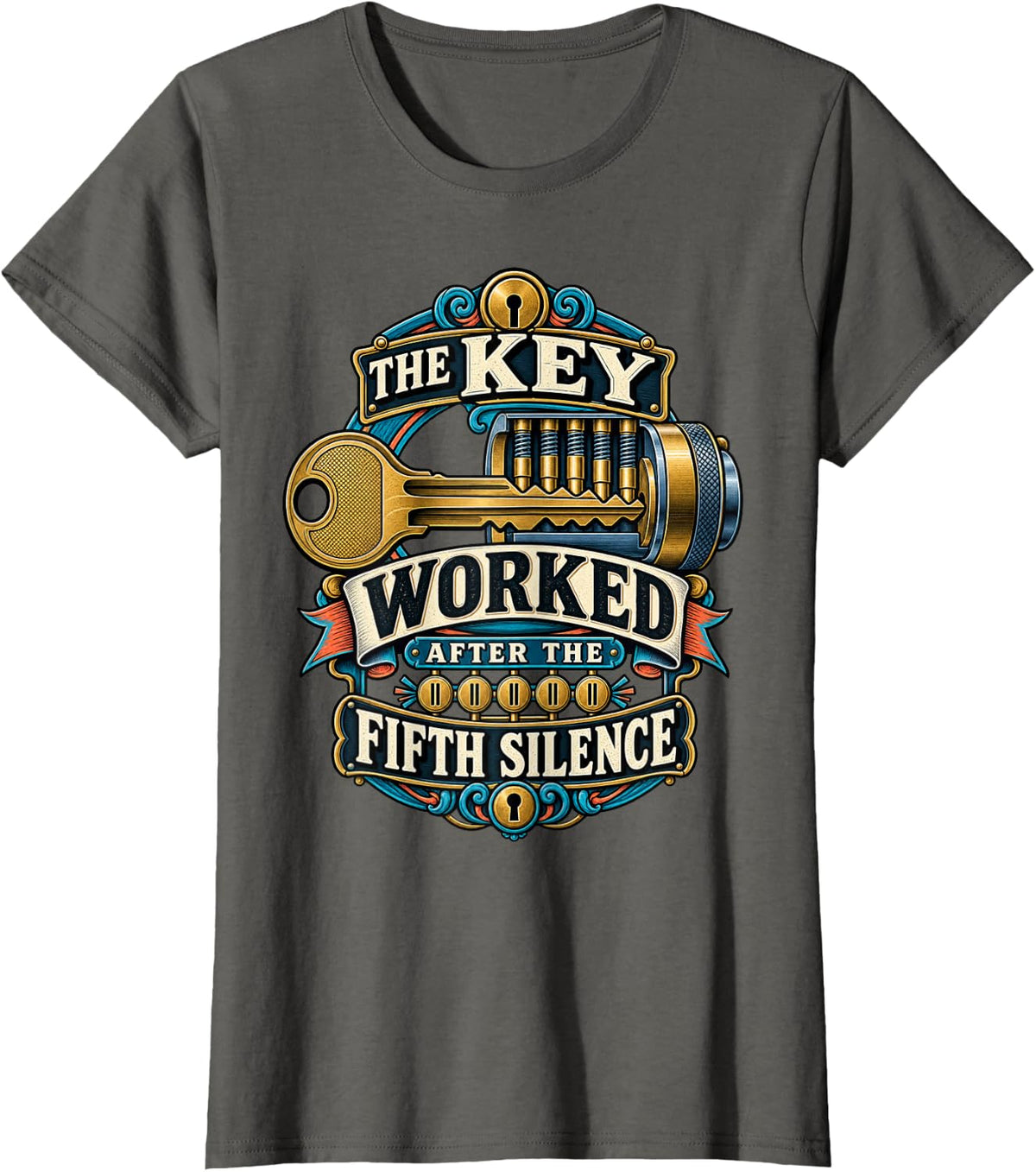 Ventilator Settings Before Small Talk Respiratory Therapist T-Shirt - Asphalt Grey