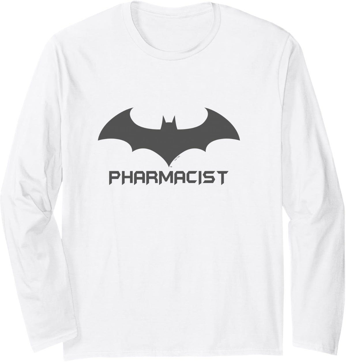 Batman Hush Pharmacist Long Sleeve T-Shirt - Adult Unisex White