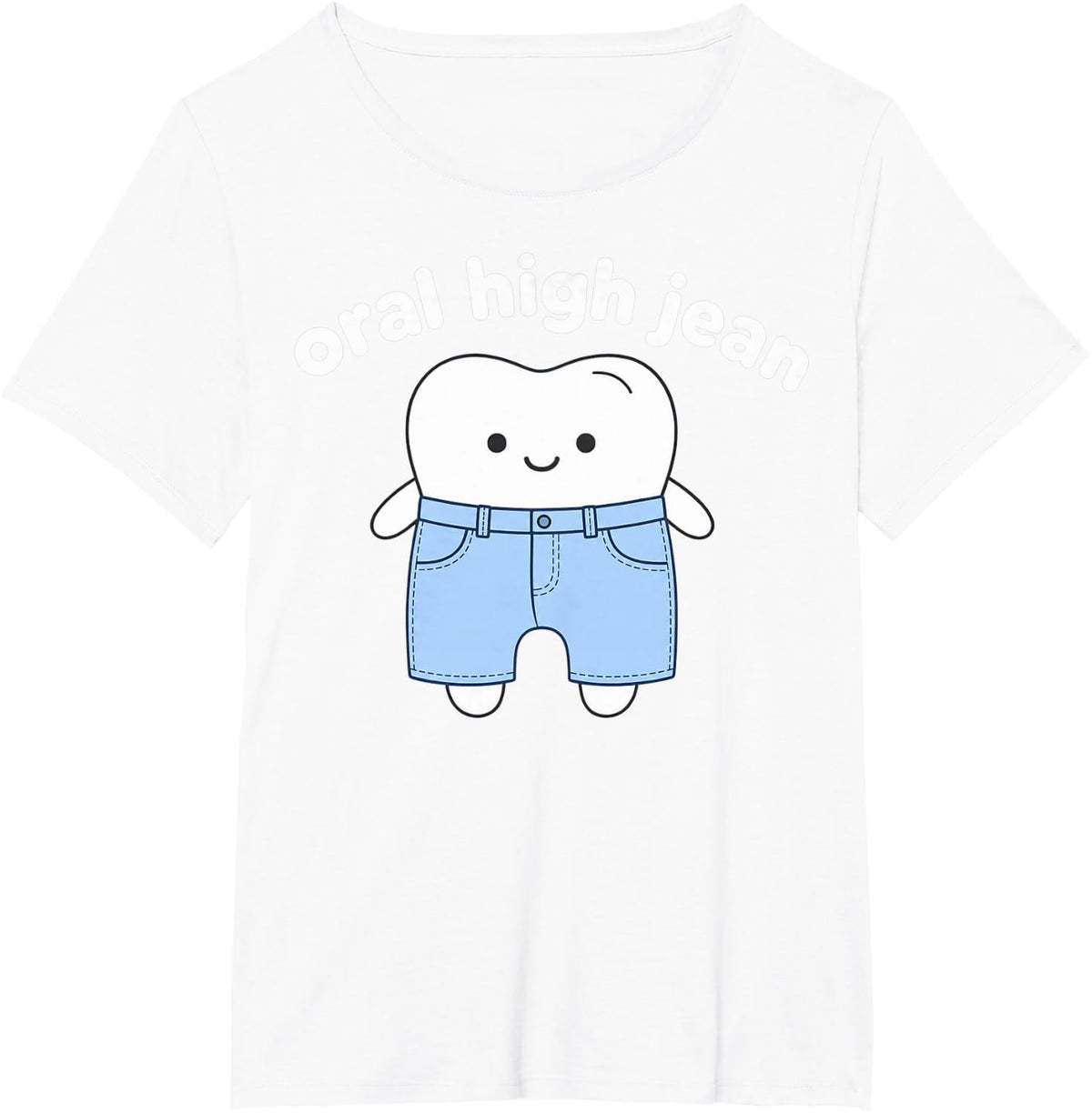 Dental Hygienist Funny Humor T-Shirt - White
