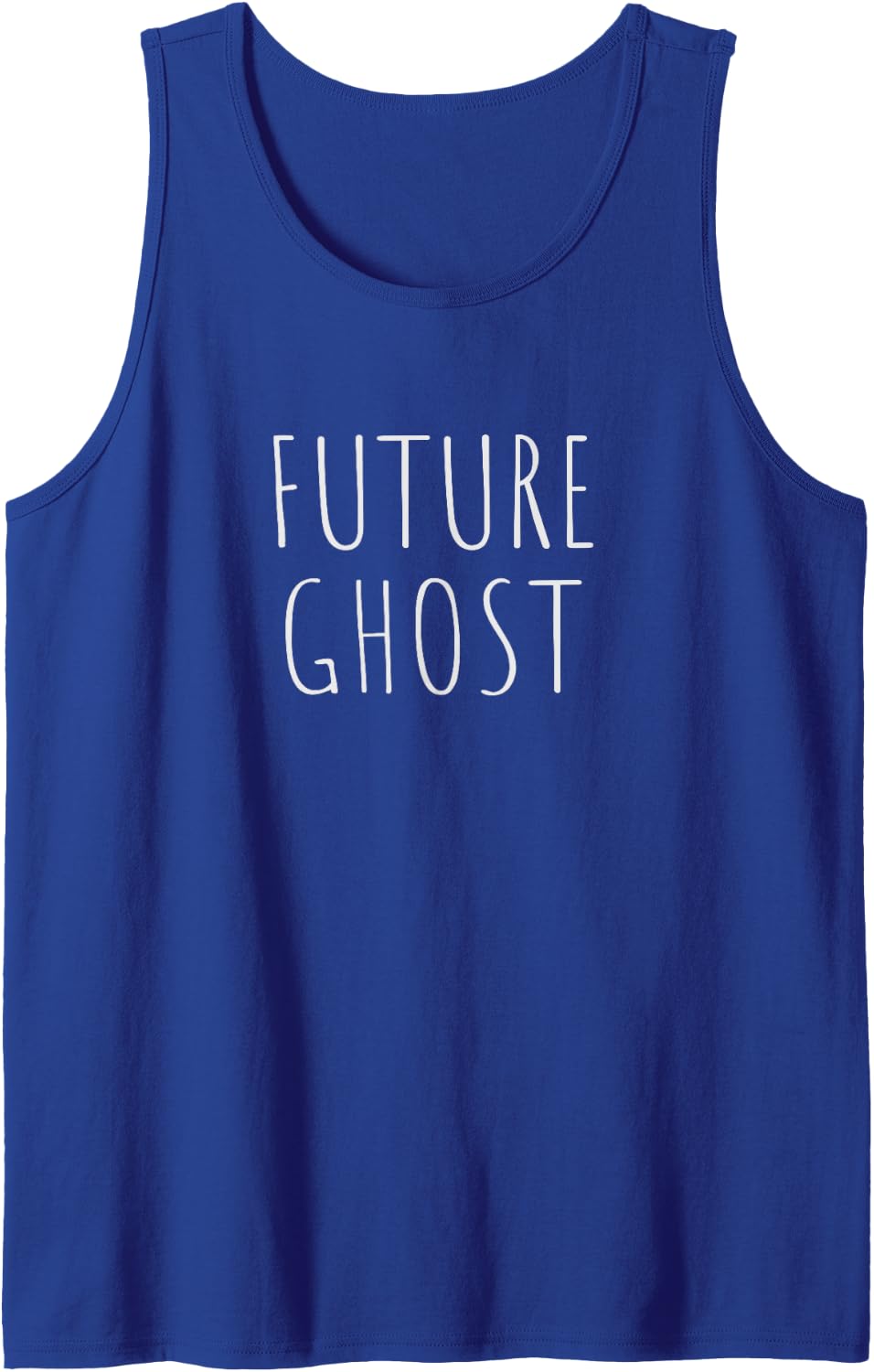 Future Ghost Tank Top - Royal Blue