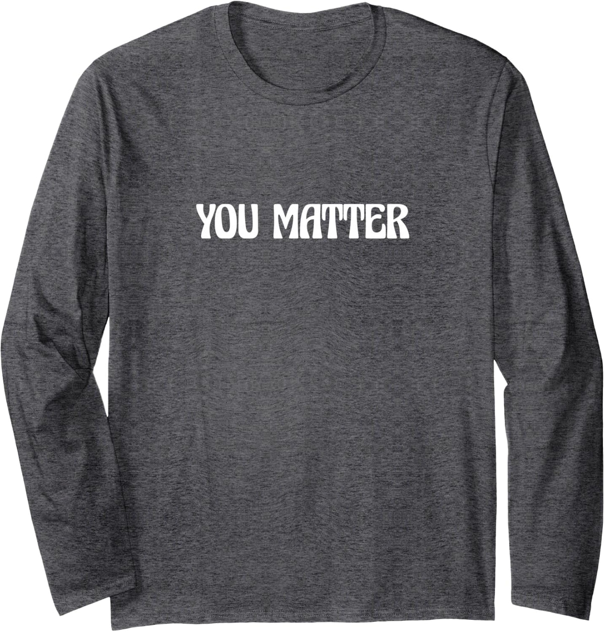 Retro Tomorrow Needs You 988 Suicide Prevention Awareness Long Sleeve T-Shirt - Adult Unisex Dark Heather Grey