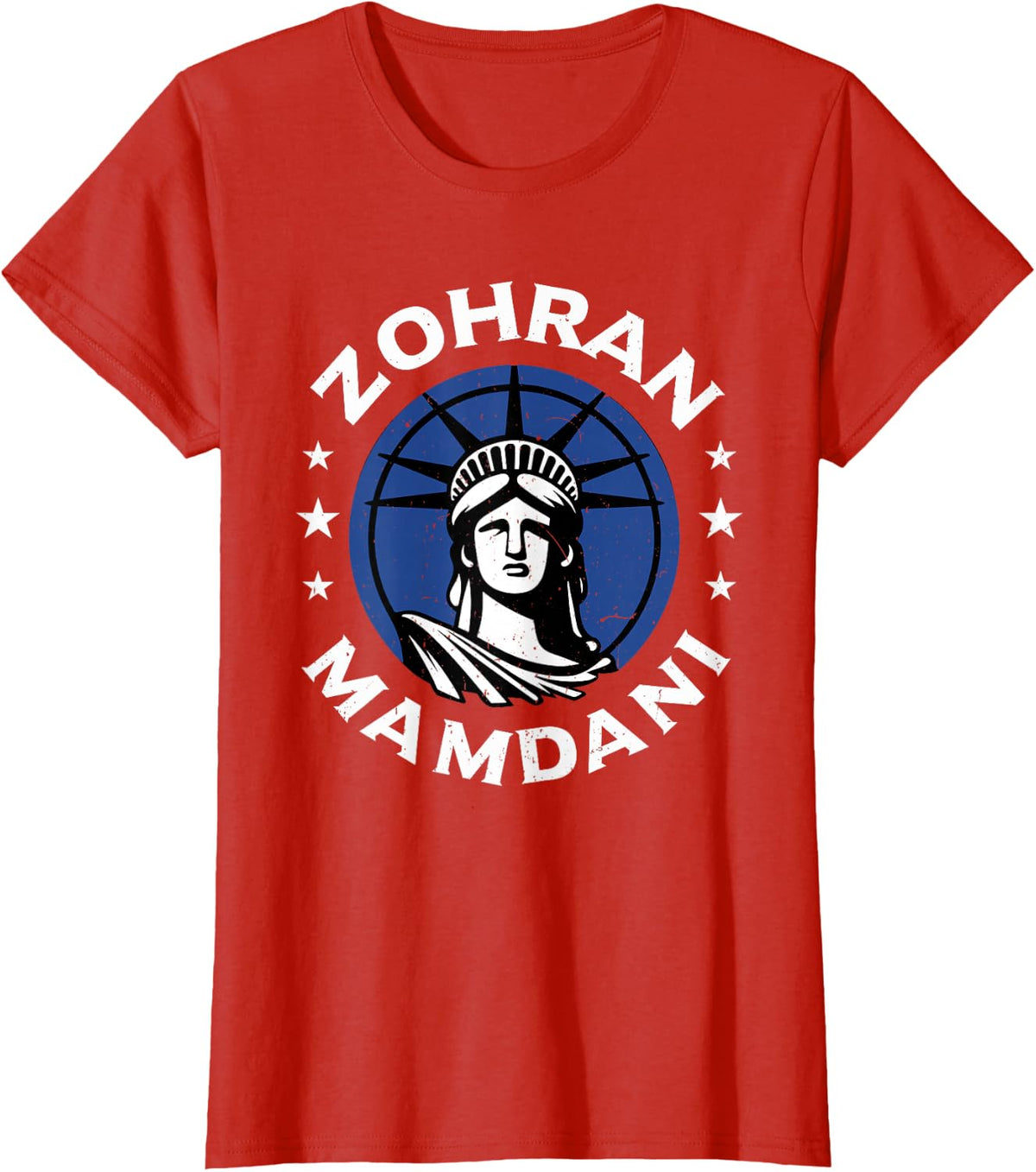 Zohran For NYC Mayor Mamdani New York Mayor T-Shirt - Red