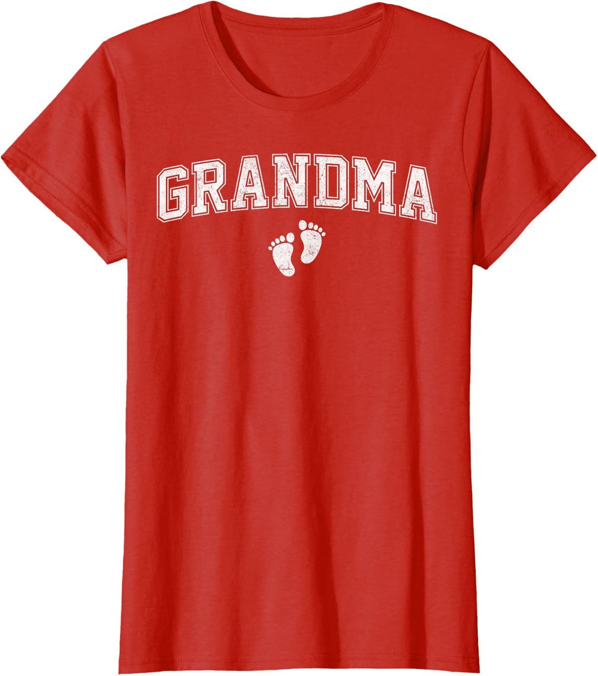 Grandma - Classic Bold Mother's Day Grandma Women T-Shirt - Red